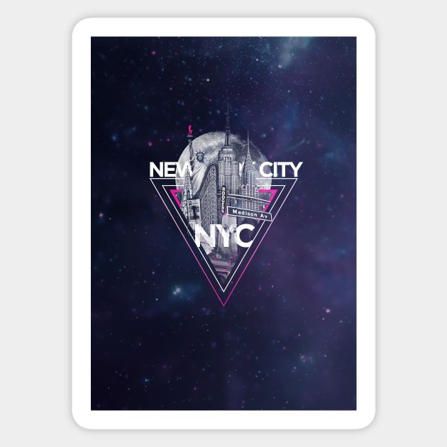 New York1 Sticker by JavierMartinez